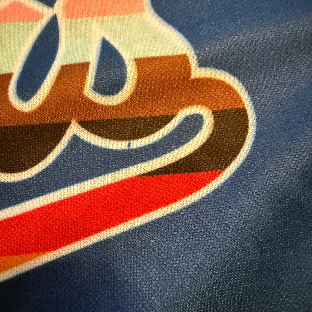 LA Dodgers Pride Night Jersey Blue Rainbow 2023 LA Pride Baseball Shirt Mens XL - Picture 4 of 7